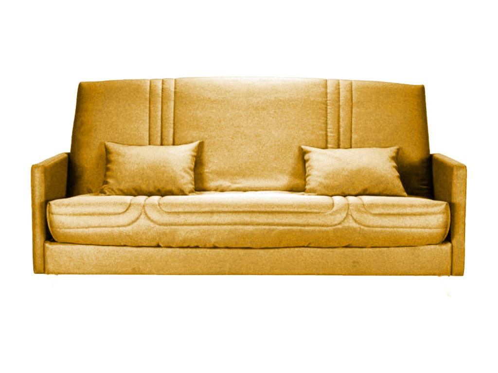Banquette Zensova 130x190 matelas Starbed 13cm avec rangement Zensova-Couleur Jaune Zensova ZOAH22839