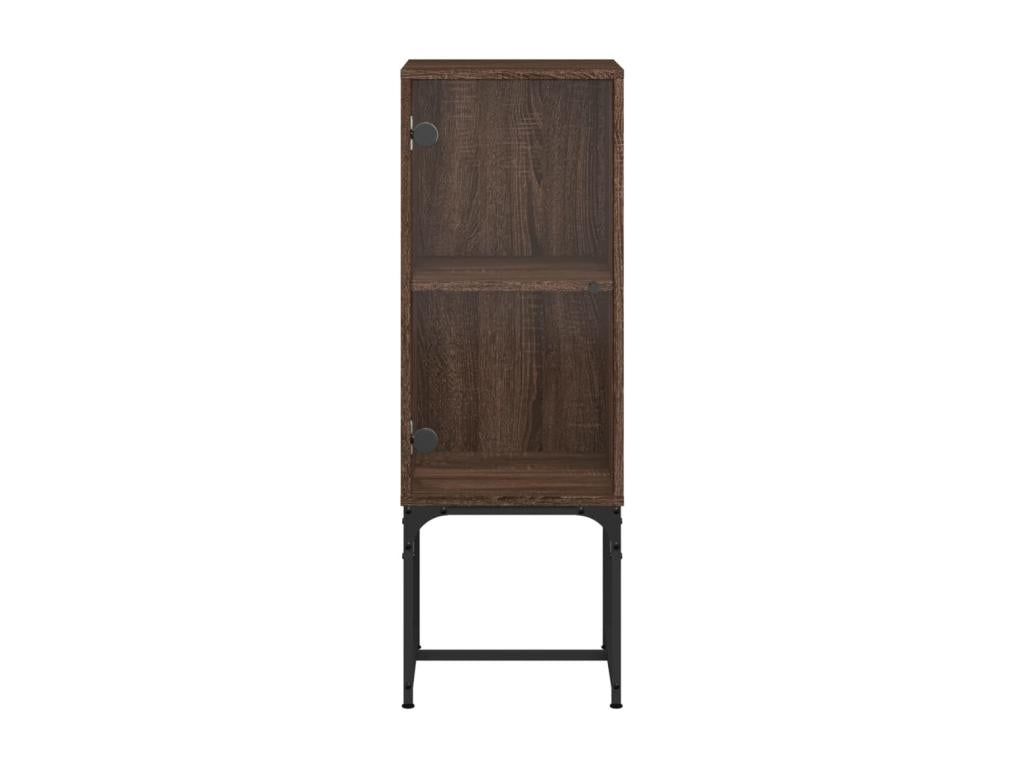 Armoire en chêne brun, 35 x 37 x 100 cm