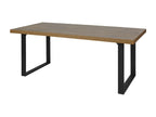 Table en métal marron - dlz1766578546094