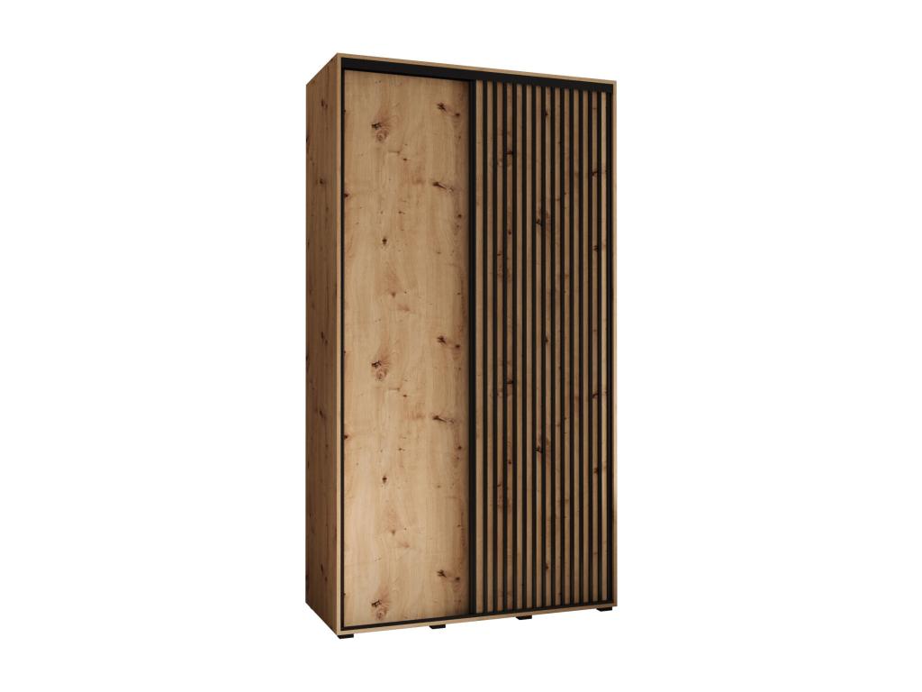 Armoire marron, 140 x 60 x 205,2 cm