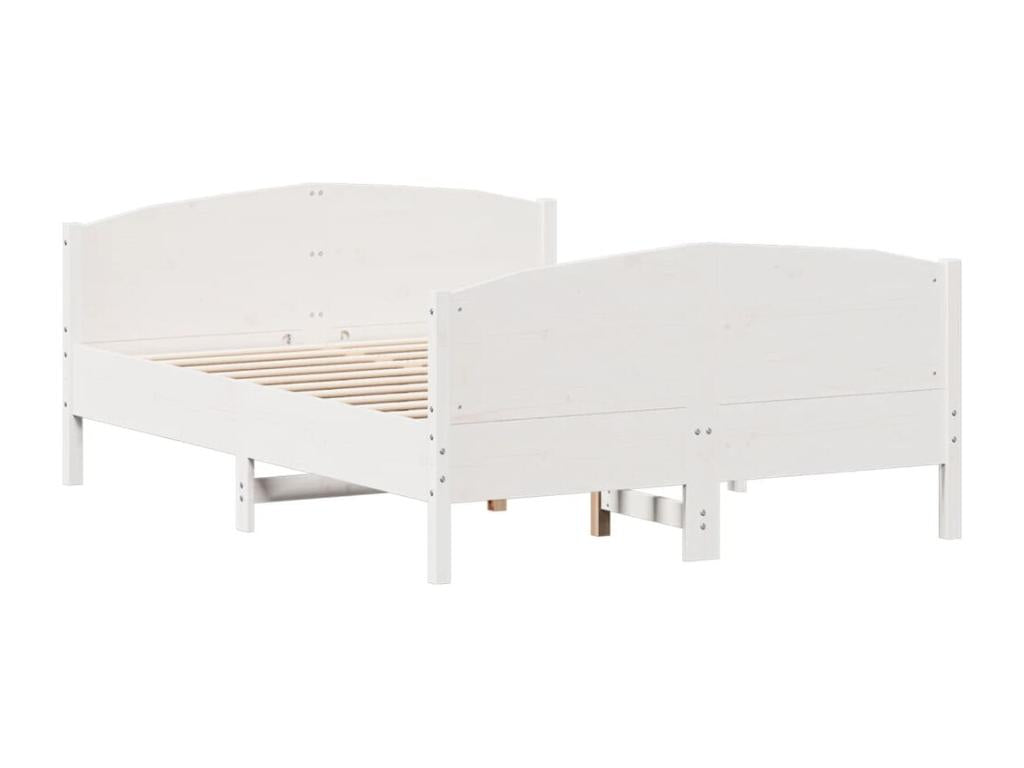 Matelas en bois de pin blanc, 160 x 200 cm