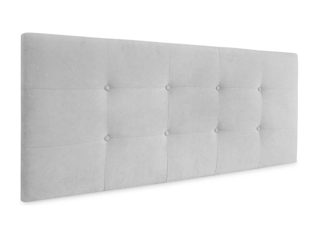 Lit en tissu gris, 150 x 60 cm