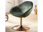 Fauteuil d'appoint vert, 70 x 79 x 70 cm