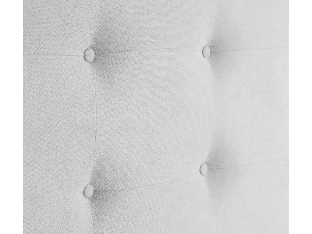 Lit en tissu gris, 150 x 60 cm