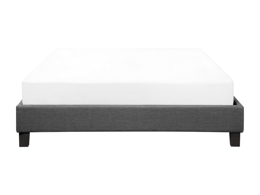 Lit gris, 140 x 200 cm