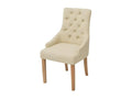 Chaise en chêne beige