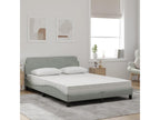 Matelas en velours gris, 140 x 190 cm - dlz1766578327333