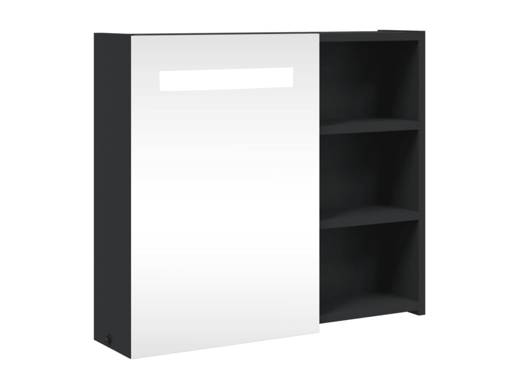 Armoire noire, 60 x 13 x 52 cm