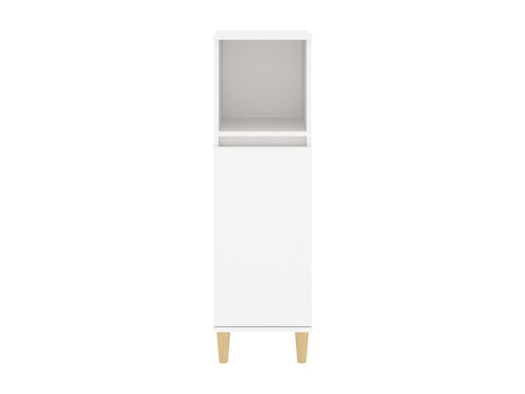Armoire blanche, 30 x 30 x 100 cm