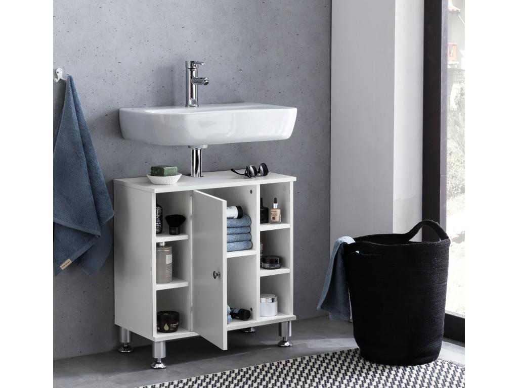 Armoire blanche, 60 x 64 x 32 cm