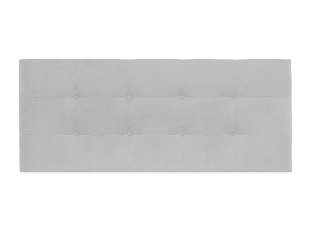 Lit en tissu gris, 150 x 60 cm