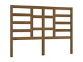 Lit en bois massif marron, 156 x 4 x 104 cm