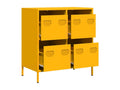 Buffet jaune, 68 x 39 x 73,5 cm