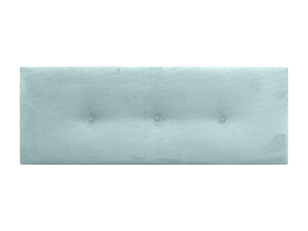 Lit en velours vert, 160 x 50 cm