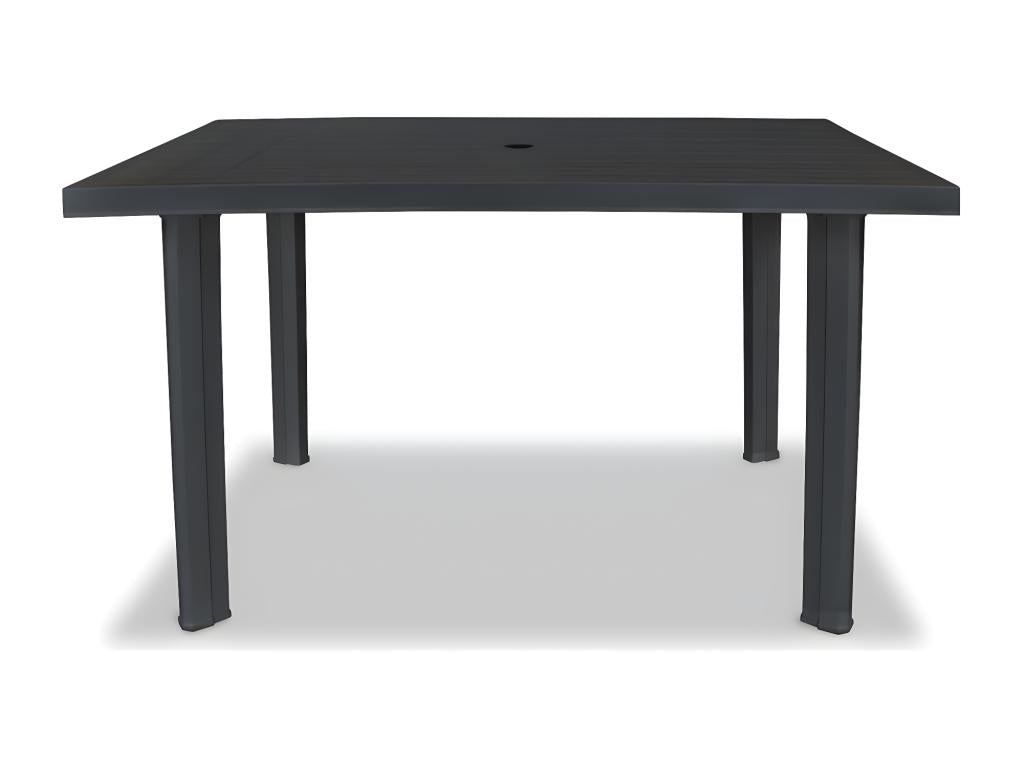 Table anthracite, 126 x 76 x 72 cm