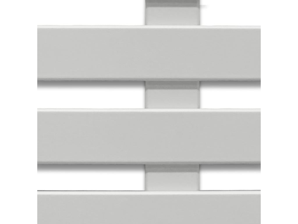 Lit blanc, 135 x 46 cm