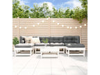 Ensemble de mobilier de jardin en pin blanc - dlz1766578956099