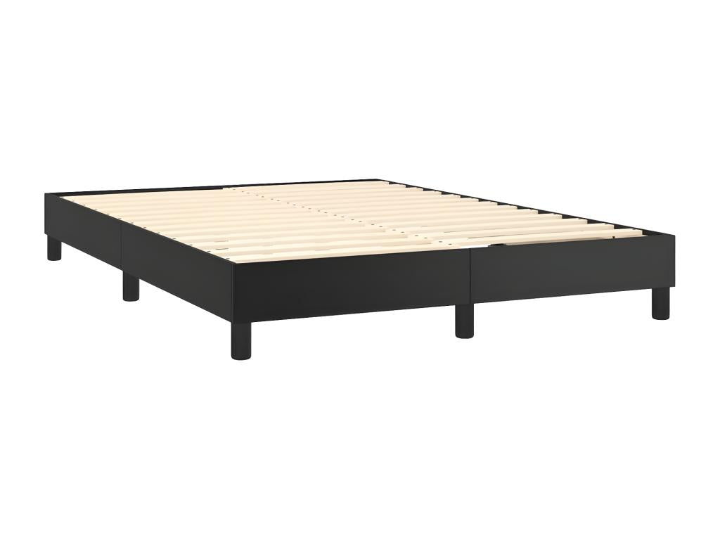 Matelas en similicuir blanc, 140 x 200 cm