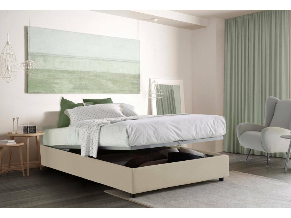 Matelas beige, 120 x 200 cm