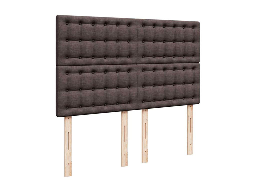 Matelas en tissu marron, 140 x 200 cm