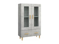 Buffet gris, 70 x 31 x 115 cm