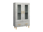 Buffet gris, 70 x 31 x 115 cm