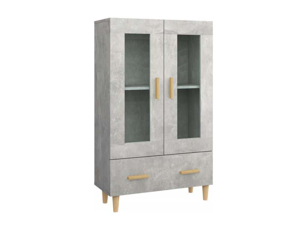Buffet gris, 70 x 31 x 115 cm