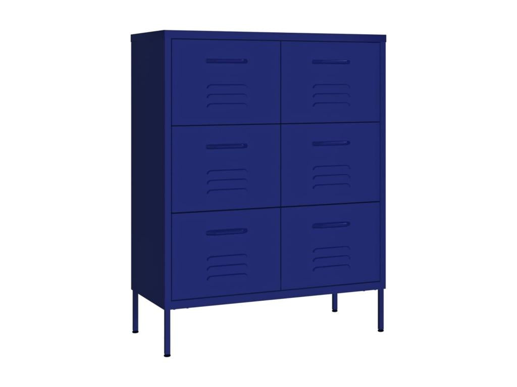 Armoire bleue, 80 x 35 x 101,5 cm
