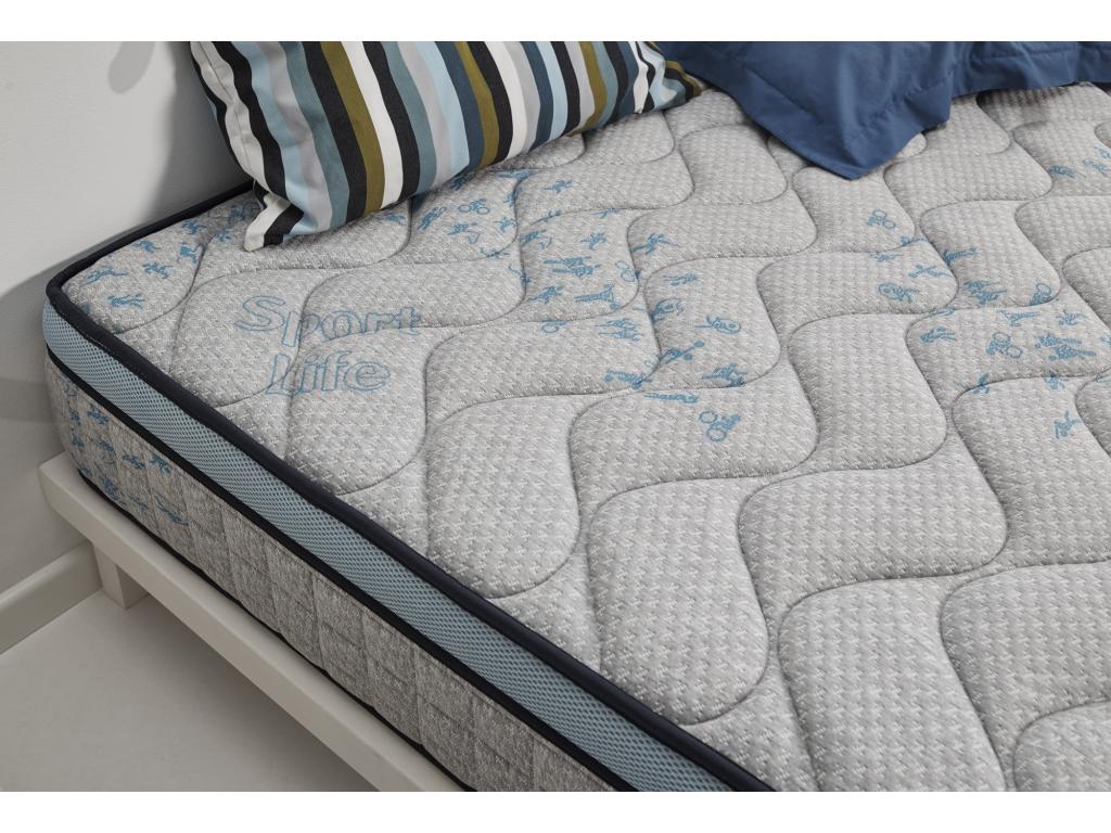 Matelas, 27 cm d'épaisseur, 80 x 190 cm