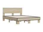 Matelas en bois de chêne brun, 120 x 190 cm