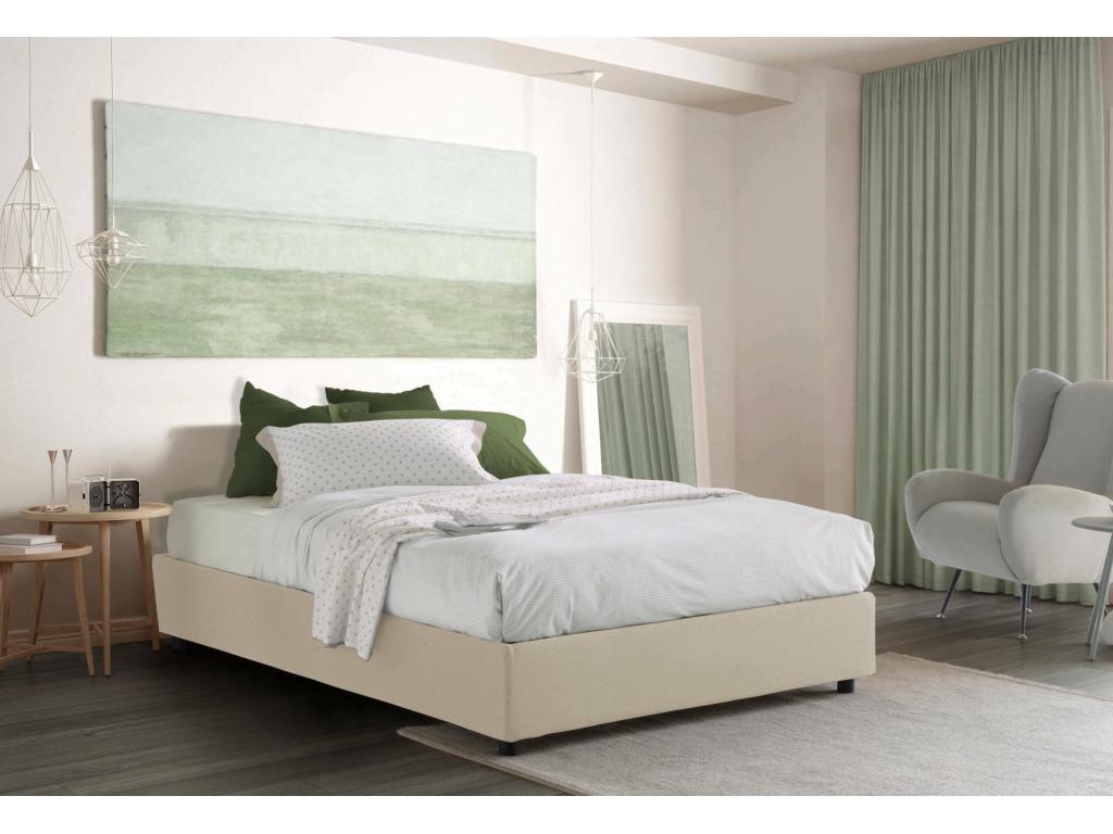 Matelas beige, 120 x 200 cm