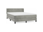 Matelas en velours blanc, 140 x 190 cm