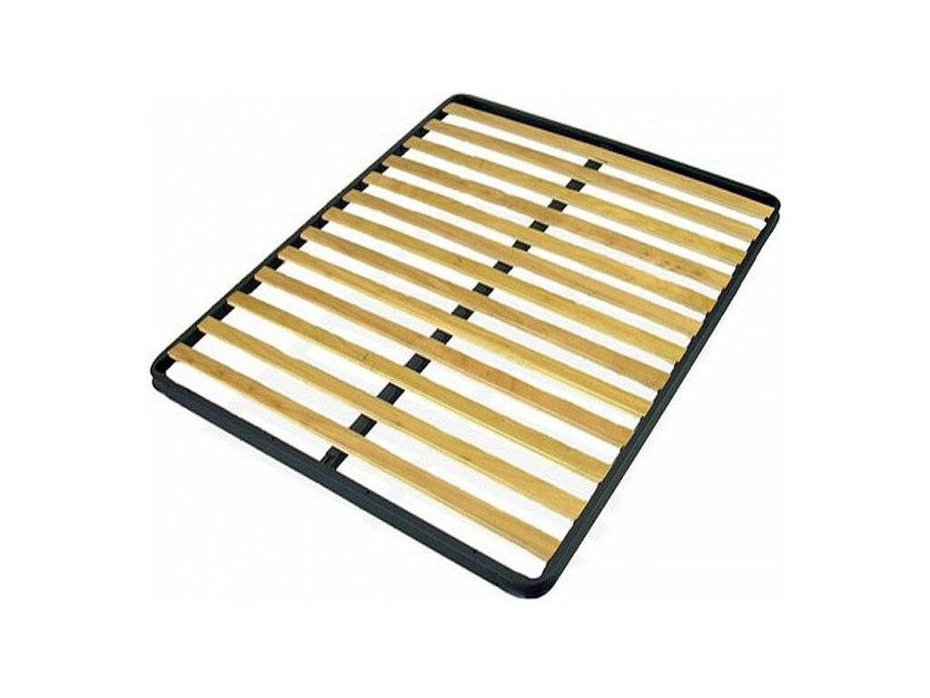 Matelas en cuir marron, 180 x 200 cm