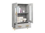 Buffet gris, 70 x 31 x 115 cm