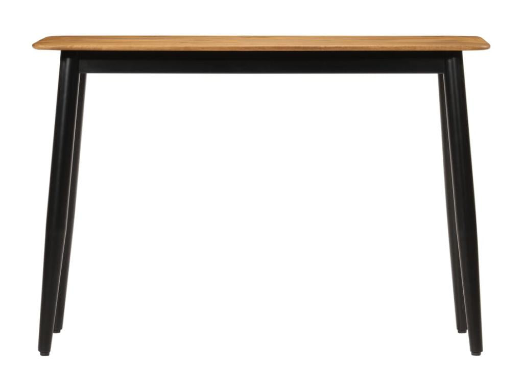 Table en fer brun, 110 x 40 x 76 cm