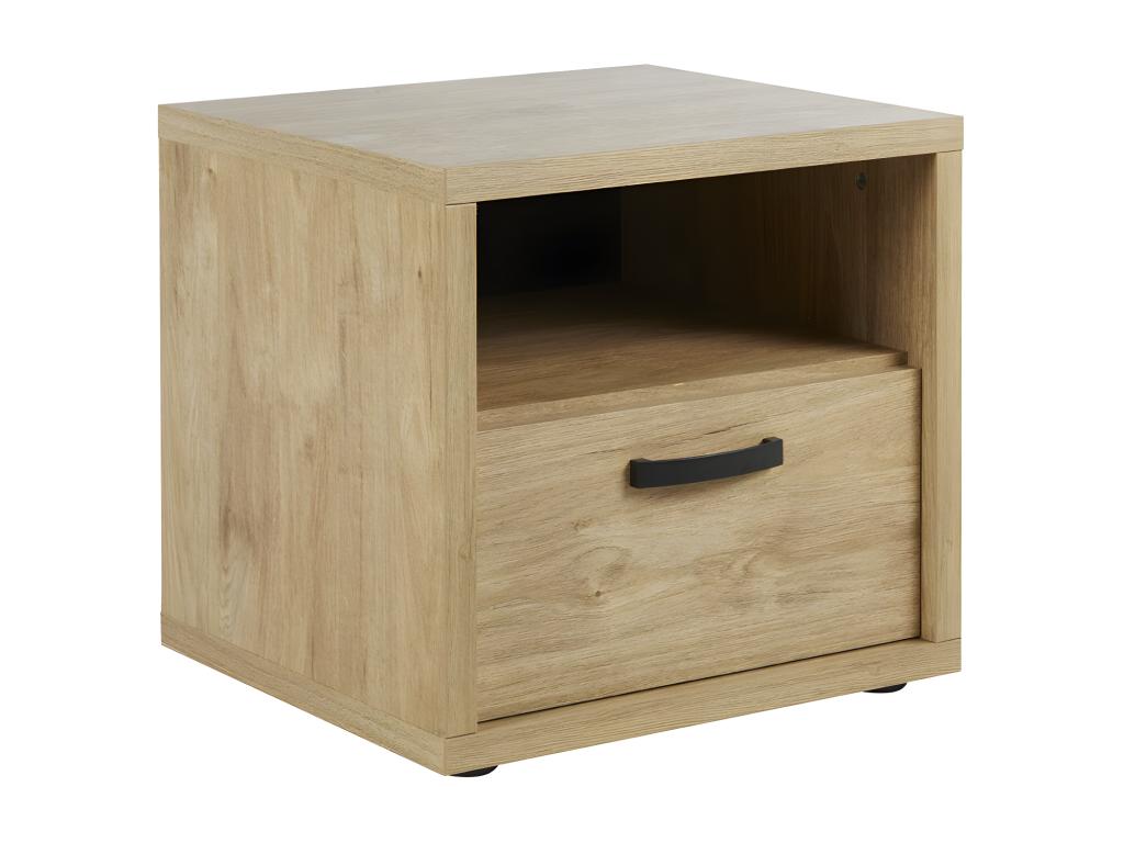 Table en chêne brun