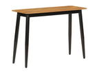 Table en fer brun, 110 x 40 x 76 cm