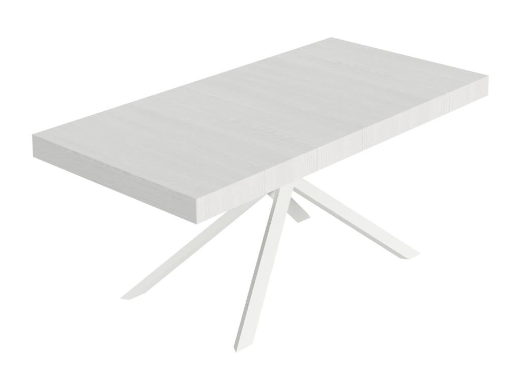 Table blanche, 90 x 180 cm