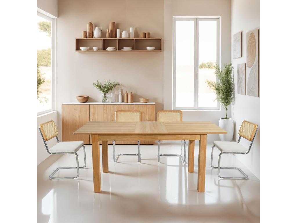 Table à manger marron