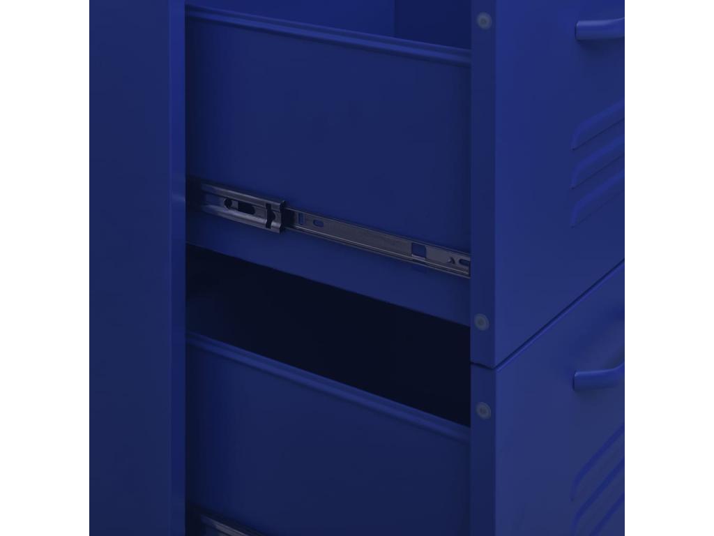 Armoire bleue, 80 x 35 x 101,5 cm