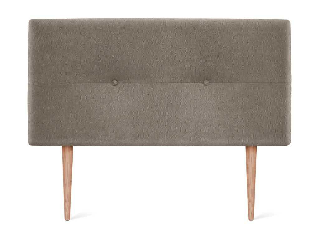 Lit marron, 90 x 105 cm